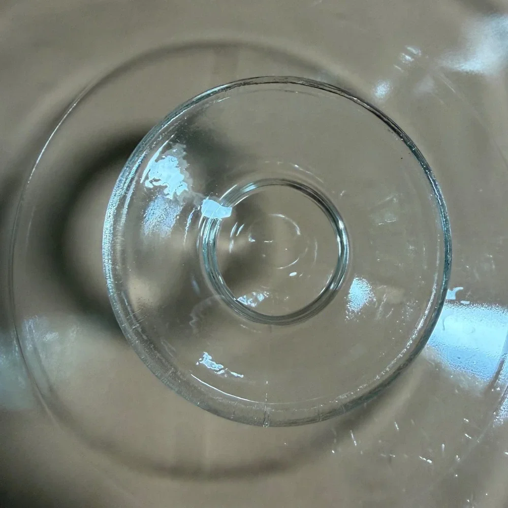 Vintage Pyrex Clear Glass Replacement Lid Cover A-9-C Square Dish Cookware